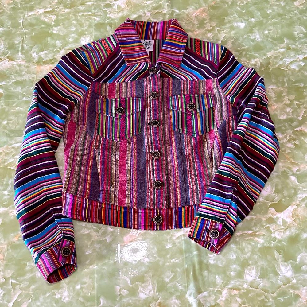 Ivy Jane Serape Cropped Jacket- XS